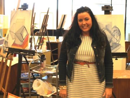 Tera Reed helps students find their artistic outlet as Allens art instructor.