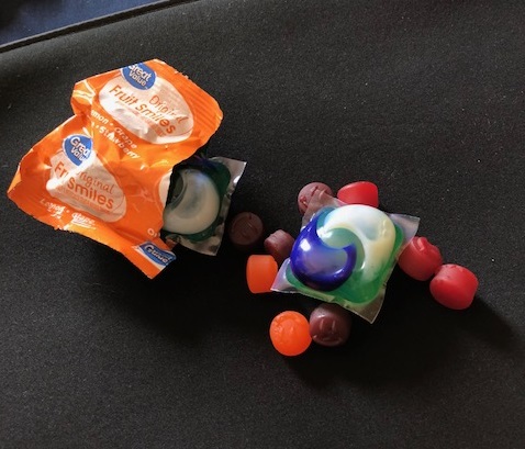 Laundry detergent pods have become the focus of the latest social media challenge.