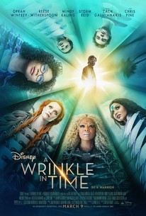 The movie poster for A Wrinkle in Time.