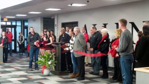 The Allen Community College Board of Trustees attended the ribbon cutting for the new Student Center in January, and are some of the most influential voices at the college.