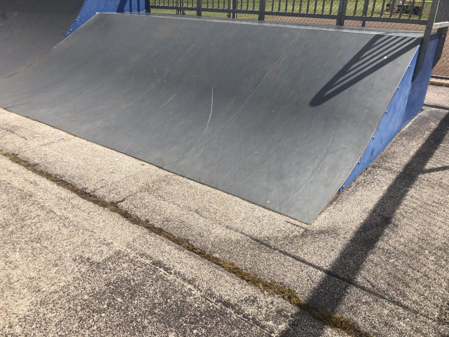 Iolas Riverside Park offers skaters a place to go, but its condition leaves something to be desired.